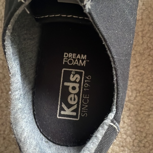Keds // Black Memory Foam Sneakers - Picture 4 of 5